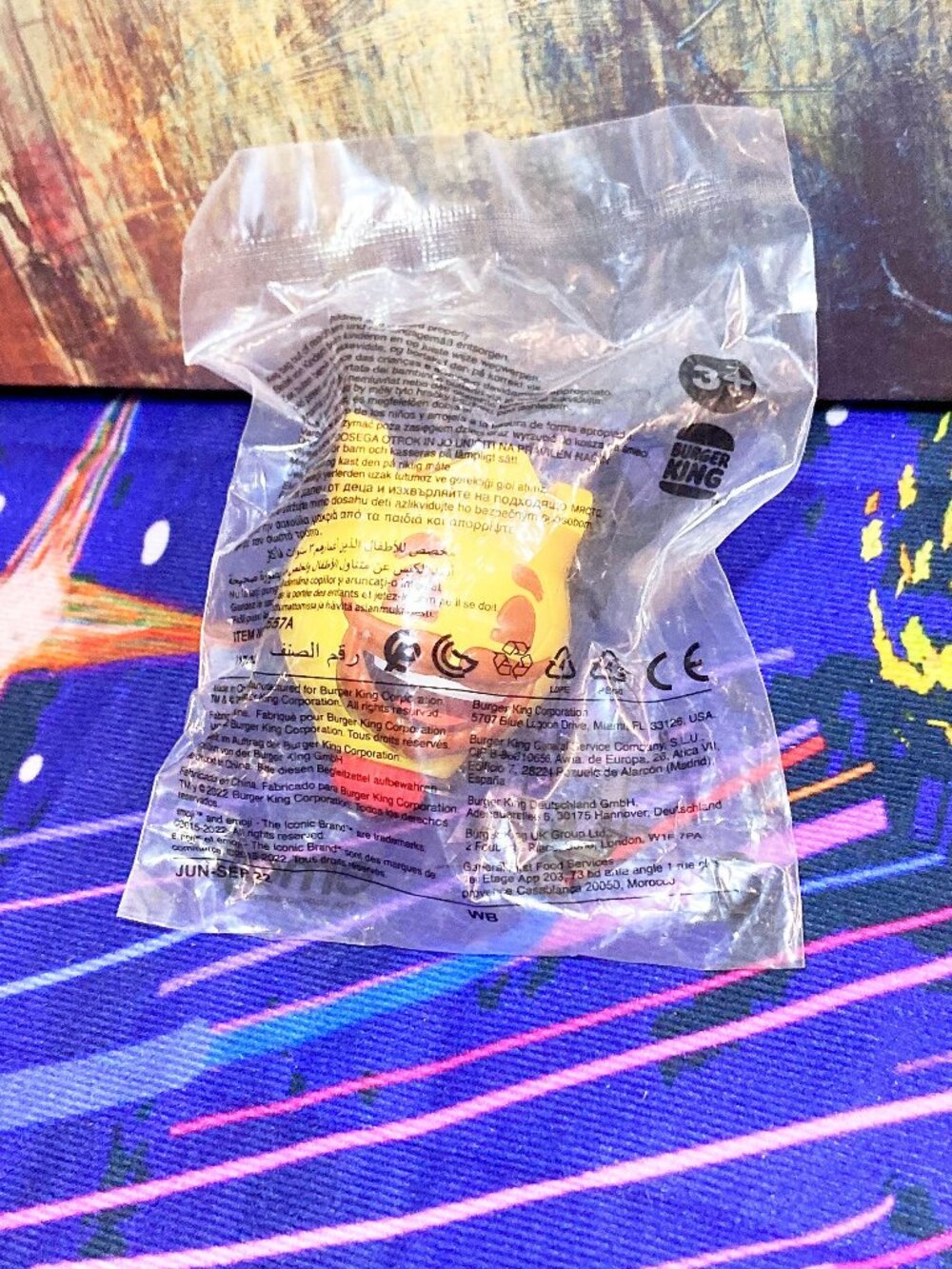 [NEW] The King's Crown Spinning Top BURGER KING Promo Toy ** 2018 ** COLLECTIBLE